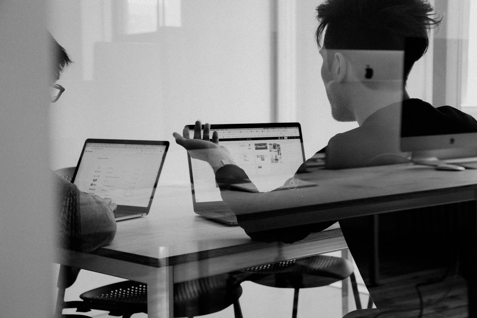 Brand strategy workshop with whiteboard frameworks at LaunchScope